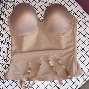 Va Bien strapless corset bra